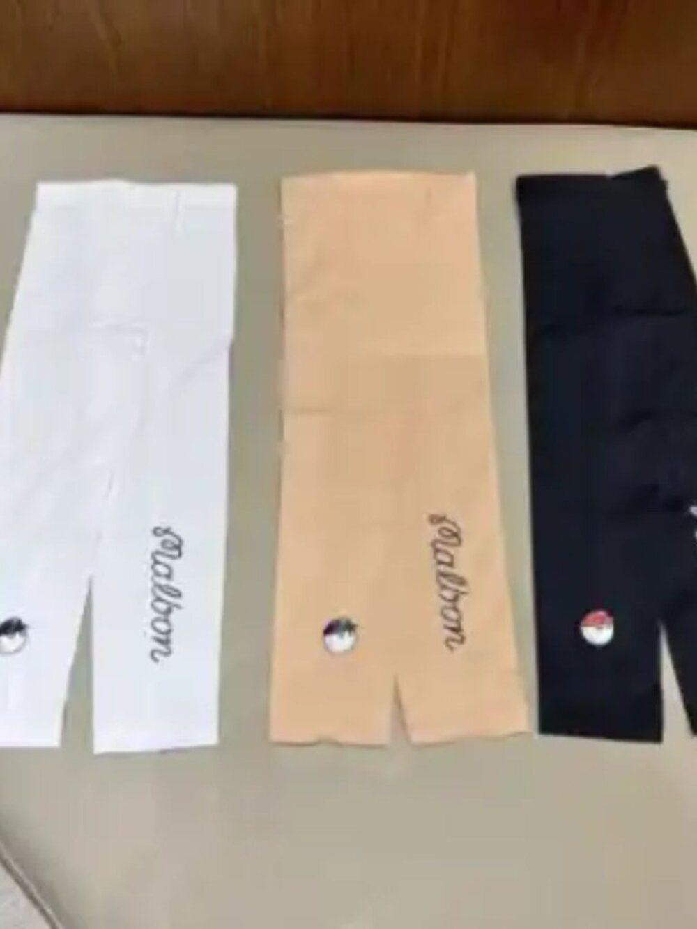 Malbon Golf Sun Protection Arm Covers Unisex Breathable Ice Sleeves Summer